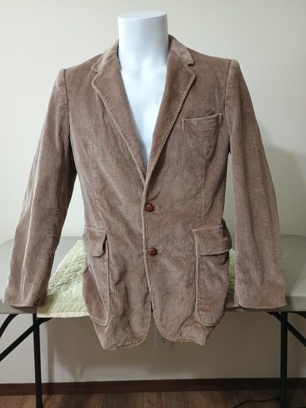 VINTAGE Rhenish Harbor Corduroy Blazer Mens 40